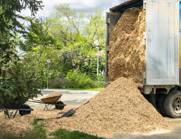 Wood Chips Delivery in Suwanee