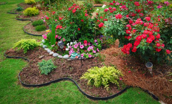 Metal Landscape Border Install