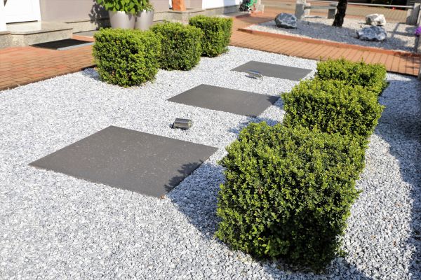 Stone Garden Landscaping in Suwanee