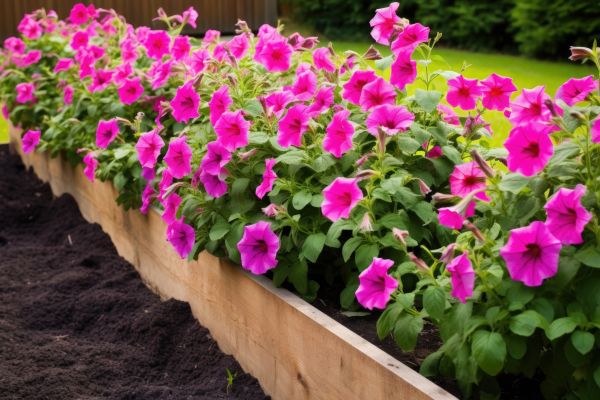 Raised Flower Bed Installation in Suwanee
