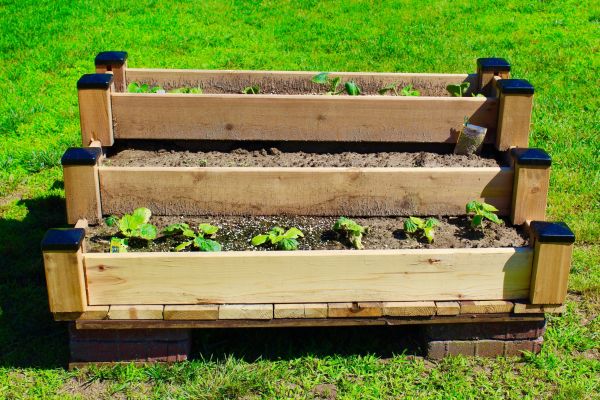 Raised Garden Bed Installation in Suwanee